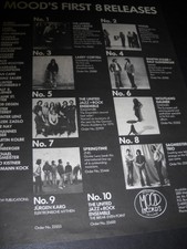 United Jazz + Rock Ensemble Sagmeister Trio Wolfgang Dauner 1979 Promo Poster Ad