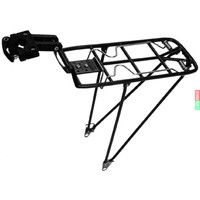 Pletscher Gepäckträger Quick Rack 28" Strebenlänge 330/363mm schwarz Fahrrad