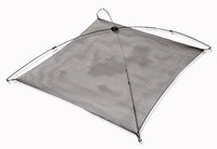 Köderfischsenke Klappsenke Senke 1 x 1 m Senknetz ohne Scheuchwirkung in Schwarz