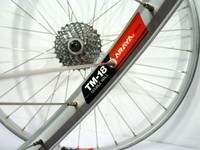 Araya TM-18 MTB Laufradsatz Shimano STX & XT MC30 / M737 Naben 8fach XT CS-M737