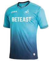 Joma Swansea City Trikot Auswärts 2016/2017 NEU 74658