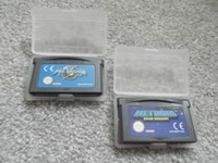 METROID BUNDLE X2 ZERO MISSION AND FUSION  GAMEBOY ADVANCE  DS SAVE TESTED