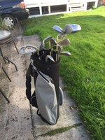 Full Set Of Golf Clubs MIDSIZE IRONS AND WOODS GRT Condition NEW GRIPS