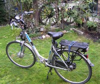 Elektrofahrrad Marke Winora Mionic 36 V gekauft im Juli 2011