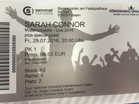Sarah Connor Konzert Füssen 29.7. Open Air