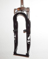 L7.3.1 Federgabel 26" Ventura 1" Schaft mit Gewinde schwarz Fahrradgabel 