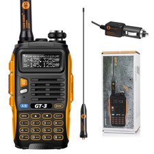 Baofeng GT-3 MarkII VHF/UHF 136-174/4​​00-520MHz Ham Two-way Radio Walkie Talkie