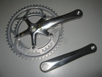 NEU SHIMANO 105 Tretlager FC-5502 170mm 53/39 silber 9-fach Octalink Hollowtech