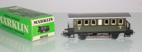 Märklin Spur H0 4040 Personenwagen Blech 2. Kl. beleuchtet in OVP (JL8474)