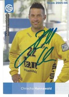 Autogrammkarte AK signiert signed TV Grosswallstadt  CHRISCHA HANNAWALD