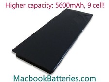 Premium 13" black MacBook battery - a1181, a1185 for MacBook 5,2 4,1 3,1 2,1 1,1