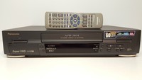 Panasonic NV-HS820 EG-K *TOP*  S-VHS Videorecorder inkl. FB 12 Monate Gerwährl.