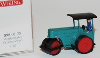1:87 Wiking 8980128 Ruthemeyer Straßenwalze mit Fahrerfigur OVP RAR H0