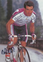 Bert Dietz   Team Telekom  Radsport  Karte mit Unterschrift - 223654