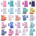 Girl 2T-7 and Doll Matching Nightgown Pajama Clothes American Girls Dollie & Me