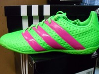 adidas AF5044 Kinder Sportschuhe,Turnschuhe, Hallenschuhe,Gr.36 grün, ACE16.4,