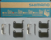 2Paar SHIMANO Disc Bremsbelag Bremsbeläge A01S XTR XT SLX Alfine Brake Resin OEM
