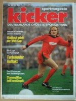KICKER 62 -31.7. 1978 Allan Simonsen Borussia Mßgladbach Gladbach-Welt-Cup