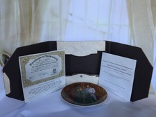 Knowles Scarlett's Green Dress Gone With The Wind 8 1/2 Inch Collector Plate Nib