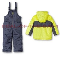 NWT Baby Boys 9M - 12M Carters 2 pc Snowsuit Jacket Snow Bibs Pants 9 12 Months