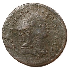 1788 M 3-B.2 R-6 Double Struck Connecticut Colonial Copper Coin