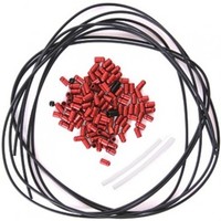 Schaltaussenhuelle Nokon 100 CM VERL SET rot