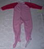 Girl 4T Pink Blanket Sleeper Flame Resistant Polyester Fleece NWT Curity Brand 