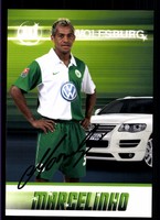 Marcelinho  Autogrammkarte VFL Wolfsburg 2007-08 Original Sign+A 117256