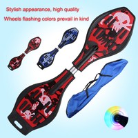 Neu Waveboard Skateboard Streetboard Streetsurfing Caster Board Max 100Kg Load