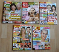 5 Zeitschriften-die Kreuzworträtsel sind alle noch ungelöst-neuwertiger Zustand