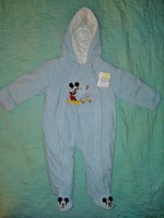 DISNEY BABY ONE PIECE FULL BODY COVERALL / COVERUP with MICKEY MOUSE! SIZE 3-6M