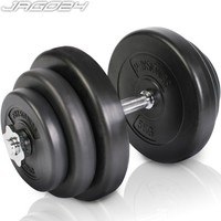 Kurzhantelset 20 kg Hantel Gewichte Hantelscheibe Hantelstange 9-tlg. B-Ware