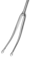 Rennrad Gabel Cr-Mo 1 Zoll Gewinde Schaft verchromt Rennradgabel 700C 28 Zoll