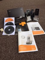 Gigaset SX255 isdn Telefon + 2 Mobilteile SL 78H