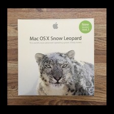 Mac OS X version 10.6.3 Snow Leopard (Mac computer) by Apple MC573Z/A BRAND NEW