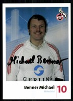 Michael Benner 1 FC Köln Autogrammkarte Original Signiert+A 87927