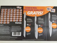 Real Treuepunkte neue Aktion Messer Thomas 45 Treuepunkte 