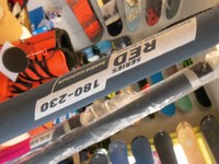 North Gabelbaum Boom Red 180-230cm