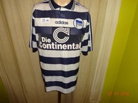 Hertha BSC Berlin Adidas Heim Trikot 1997/98 "Die Continentale" Gr.L TOP
