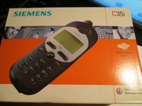 Siemens S 35i OVP schwarz/sil Simfrei neue Batterie Heft Lader gebraucht Nr. 17E