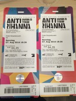 2 Rihanna Tickets München (Sitzplatz)