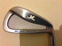 MENS JOHN LETTERS PROTOTYPE 3 IRON GOLF CLUB STIFF FLEX STEEL SHAFT RIFLE 100