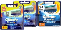 20 Klingen Gillette FUSION PROGLIDE Rasierklingen Neu & Original !!!