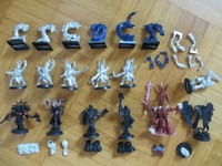 WARHAMMER 40k – 19 Metalfiguren - Helden Anführer Citadel Games Workshop rpg wh