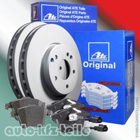 ATE Bremsenkit Bremsscheiben BMW 3 E90 300mm HINTEN belüftet + Warnkontakt