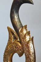 Buddha, CHOFA , Höhe ca.130 cm, Deko - Objekt, Holz, Relief, Bild, Himmelsquaste