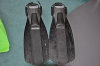 geräteflossen schwarz flossen taucherflossen active line navy pro m l