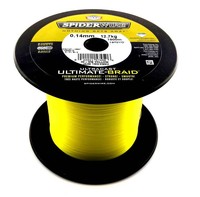 SPIDERWIRE-ULTRACAST-8-BRAID YELLOW - je 25m, geflochtene Angelschnur (0,167€/m)
