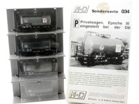 M+D Sonderserie 034 Klein Modellbahn Kesselwagen DB Eva OVP 1601-10-02