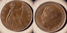 Great Britain : 1911 1 P Ch.Au # 810 Ir1855